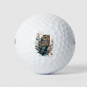 Balles De Golf Ornate Owl (Devant)