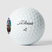 Balles De Golf Otter Triplets Anniversaire, (Logo)
