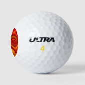 Balles De Golf OUAH ! Bright golf balls design - UNIQUE (Logo)