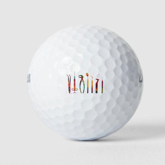 Balles De Golf Outils de dentiste (Devant)