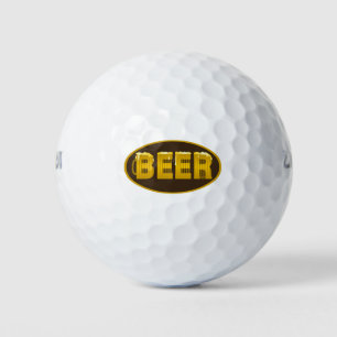 Balles De Golf Oval de la Mug de bière