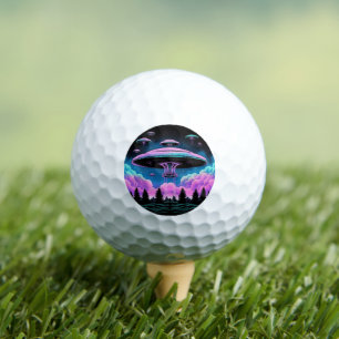 Balles De Golf OVNI Aliens Invasion esthétique