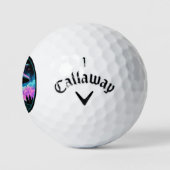 Balles De Golf OVNI Aliens Invasion esthétique (Logo)