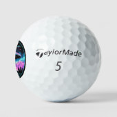 Balles De Golf OVNI Aliens Invasion esthétique (Logo)