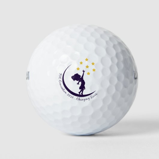 Balles De Golf P.E.O. Florida State Convention Logo (Devant)