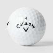 Balles De Golf Pack 3 Callaway SuperSoft avec logo GolfShankHell (Logo)