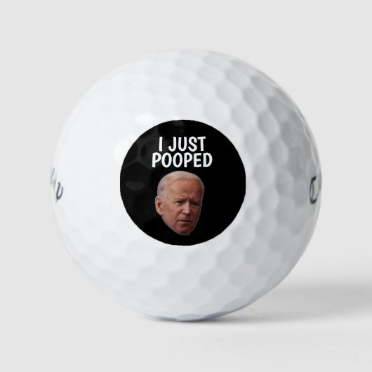 BALLES DE GOLF PAD TRUMP GOLF BALLES (Devant)