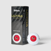 Balles De Golf Palestine Soutien à la conception de pastèque (Emballage)