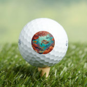 Balles De Golf "Palette d'Océan" (T-shirt Insitu)