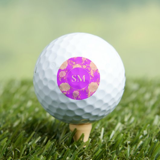 Balles De Golf Palm Royale Floral (T-shirt Insitu)
