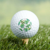 Balles De Golf Palmiers acryliques : Textile d'été. (T-shirt Insitu)