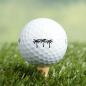 Balles De Golf Palmiers tropicaux (T-shirt Insitu)