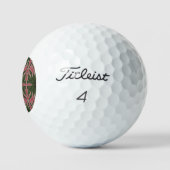 Balles De Golf Palmiers verts (Logo)