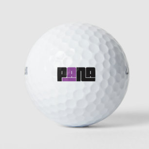 Balles De Golf Pana Black et Purple
