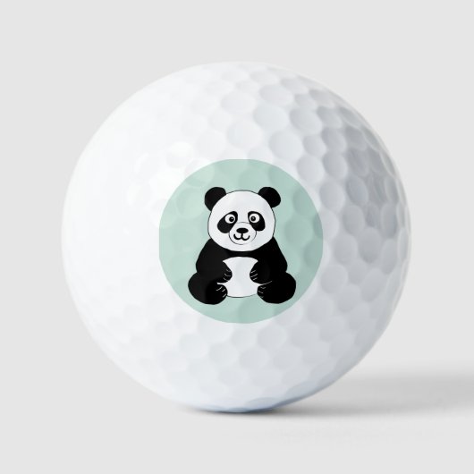 Balles De Golf Panda (Recto)