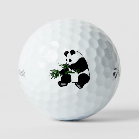 Balles De Golf Panda géant (Recto)