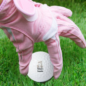 Balles De Golf Panier de golf de mariage Joli monogramme des mari