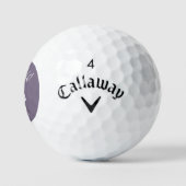 Balles De Golf Panier de golf Live to Golf Monogrammed Initiales (Logo)