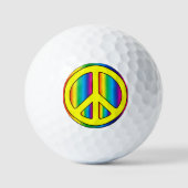 Balles De Golf Panneau de paix (Recto)