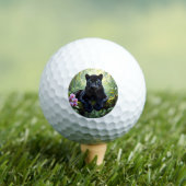 Balles De Golf Panthère noire dans la jungle (T-shirt Insitu)