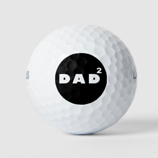 Balles De Golf Papa de deux (Devant)