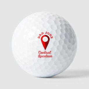 Balles De Golf Papa Joke Central Emplacement