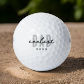 Balles De Golf Papa le plus frais depuis 20XX Moderne Simple Prep
