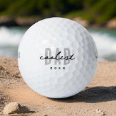 Balles De Golf Papa le plus frais depuis 20XX Moderne Simple Prep