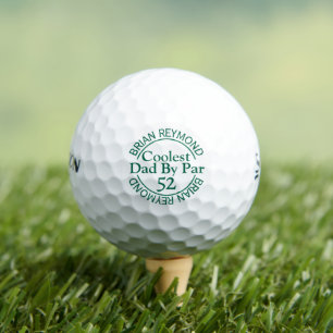 Balles De Golf Papa le plus frais Par le cadeau de Par golfer