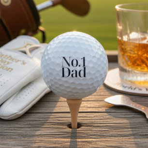 Balles de golf Papa n°1 Cadeau drôle de golf pou