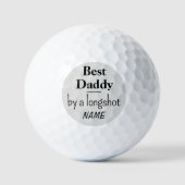 Balles De Golf Papa, papa, Stepdad, 3 pkg (Recto)