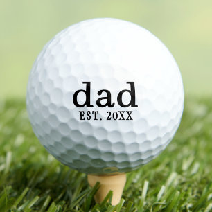 Balles De Golf Papa Père Personnalisé