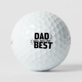 Balles De Golf Papa Tu Es Le Meilleur (Recto)