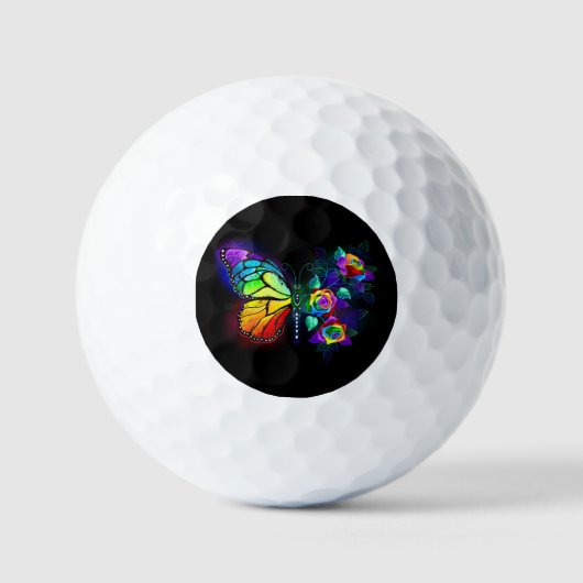 Balles De Golf Papillon arc-en-ciel