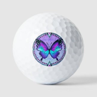 Balles De Golf Papillon de sublimation avec Arrière - plan