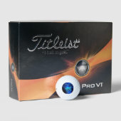 Balles De Golf Papillon Morpho sur fond sombre (Conditionnement)