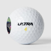 Balles De Golf Papillon sur fleur (Logo)