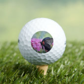 Balles De Golf Papillon sur fleur (T-shirt Insitu)