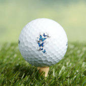 Balles De Golf Papillons volants bleus Morpho (T-shirt Insitu)