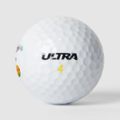 Balles De Golf Pâques chanceuses ! (Logo)