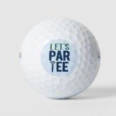 Balles De Golf Par-Tee (Devant)