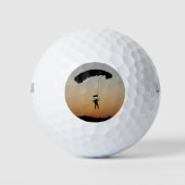 Balles De Golf Parachute de Skydiver à Sunset Sky Diver (Devant)