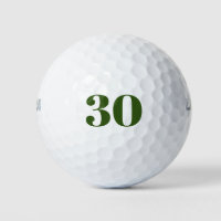 Parcours de golf de 30 par pour golfeurs de 30e an