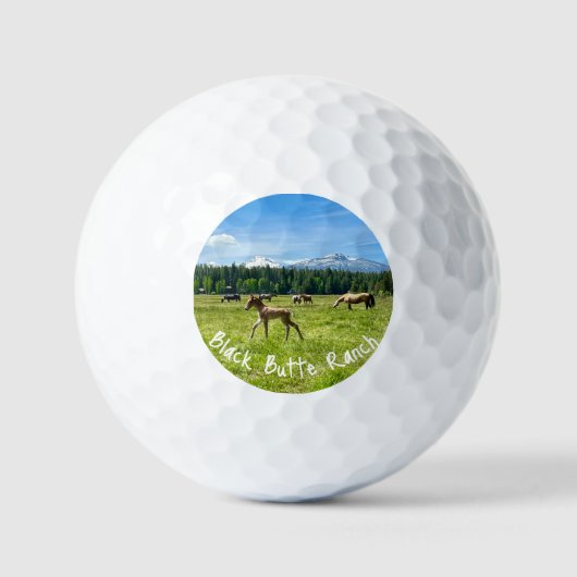 Balles De Golf Parcours de golf de Black Butte Ranch (Recto)