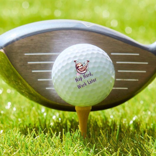 Balles De Golf Paresseux Dure Sommeil