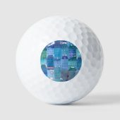 Balles De Golf Paris bleu (Recto)