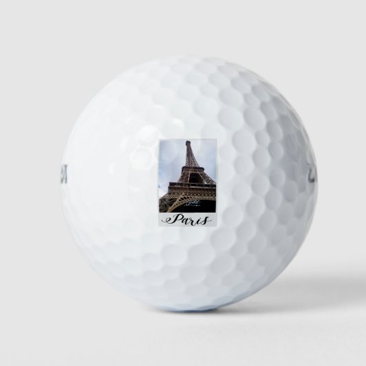 Balles De Golf Paris Eiffel tower pictures ! (Devant)