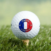 Balles De Golf Paris France (T-shirt Insitu)