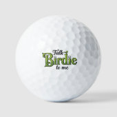 Balles De Golf Parle Birdie à moi drôle (Recto)