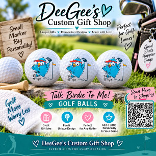 Balles De Golf Parle Oiseau à Moi !
